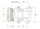 Compresseur Visteon compresseur complet