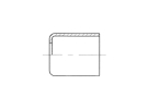 Raccord A sertir acier flexible standard Jupe