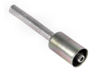 Raccord de r&eacute;paration de ligne rigide raccord A SERTIR M6 TUBE ALU 3/8''