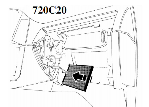 Localisation du filtre habitacle et procédure de montage