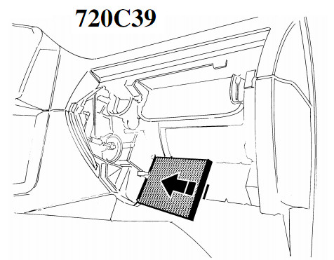 Localisation du filtre habitacle et procédure de montage