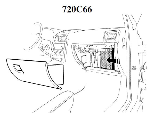 720C66 Filtre habitacle