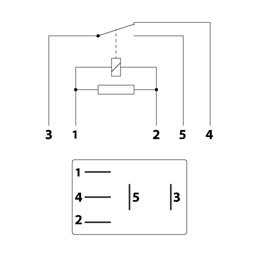 Schema electrique et detail position broches