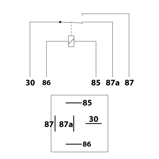 Schema electrique et detail position broches