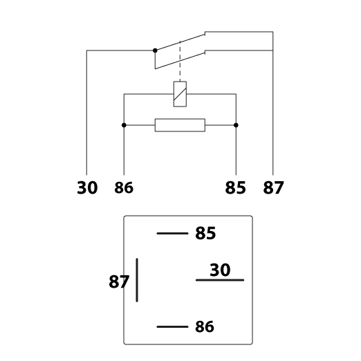 Schema electrique et detail position broches