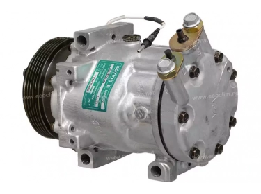 Compressor Sanden Variable SD7V16 TYPE : SD7V16 | 7700106069 | 1147 - 1147E - 1147F - 1152 - 1152E - 1152F - 1201644 - 12016440 - 12016441 - 12016442 - 12016443 - 12016444 - 12016445 - 12016446 - 12016447 - 12016448 - 12016449 - 699059 - 7402100 - S1147 - S1152 - U1147 - U1152