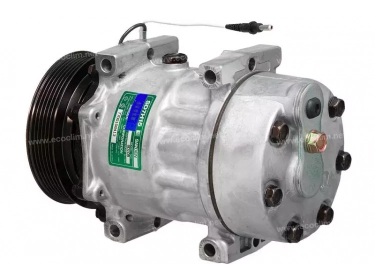 Compresseur Sanden Fixe R134a SD7H15 TYPE : SD7H15 | 7700108413 | 58627 - 8010 - 8010E - 8010F - C8807454A - CP18002 - CP185002 - S8010 - U8010