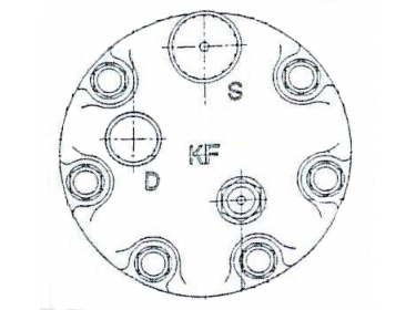 Compresseur Sanden Fixe R134a SD7H15 TYPE : SD7H15 | 8142555 | 1.1297 - 1201603 - 32073 - 40450058 - 7834 - 7834E - 7834F - 8880100157 - 89410 - 920.20047 - ACP396000P - C8807388A - S7834 - TSP0155303 - U7834 - VLK026