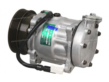 Compresseur Sanden Variable SD7V16 TYPE : SD7V16 | 6453AX - 6453Z4 - 71723460 | 1141 - 1141E - 1141F - 1209 - 1209E - 1209F - 32186G - 68507 - 699106 - 82D0155248A - 89193 - 8FK351127361 - 920.20139 - CNK175 - DCP21051 - S1141 - S1209 - U1141 - U1209
