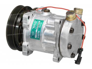Compresseur Sanden Fixe R134a SD7H15 TYPE : SD7H15 | 60600702 | 1.1036 - 1201807 - 40450039 - 58610 - 699146 - 7837 - 7837E - 7837F - 8FK351126251 - C8807207A - S7837 - TSP0155040 - U7837