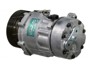 Compresseur Sanden Variable SD7V16 TYPE : SD7V16 | 1067110 - 7M0820803C | 1138 - 1138E - 1138F - 1163 - 1163E - 1163F - 1201750 - 32228G - 68523 - 699115 - 89040 - 920.20259 - C8807410 - FDK267 - S1138 - S1163 - U1138 - U1163