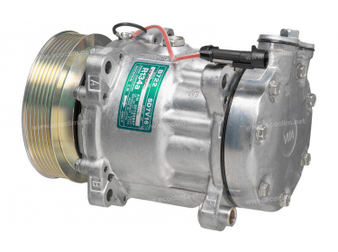 Compressor Sanden Variable SD7V16 TYPE : SD7V16 | 60607289 | 40405297 - 6206 - 6206E - 6206F - 699174 - 920.20063 - ACP 774 000P - C8807278A - CP01002 - S6206 - TSP0155147 - U6206