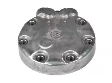 Compressor Wisselstukken compressoren Compressordeksel SANDEN (UK) |  | 40460041 - 7200_9630 - 7200_9630E - 7200_9630F - CULASSE UK - S7200_9630 - U7200_9630