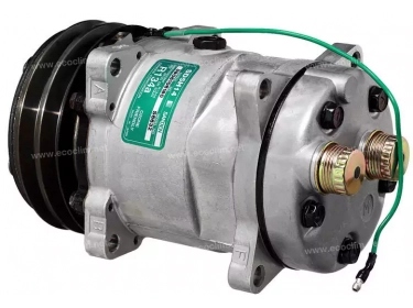 Compresseur Sanden Fixe R134a SD5H14 TYPE : SD5H14 | 016224378 - 4130-01-622-4378 - 4130016224378 | 1201567 - 12015670 - 12015671 - 12015672 - 12015673 - 12015674 - 12015675 - 12015676 - 12015677 - 12015678 - 12015679 - 20-10090 - 4521 - 4521E - 4521F - 5800052 - 6632 - 6632E - 6632F - S4521 - S6632 - U4521 - U6632