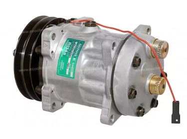 Compresseur Sanden Fixe R134a SD7H15 TYPE : SD7H15 | 001103234 - 3550921M91 - 6005016248 - 85817170 - 87556183 - A7010647 | 1012-51213 - 7851 - 7851E - 7851F - 78569 - C8807206A - CP002-1 - CP00533 - S7851 - U7851