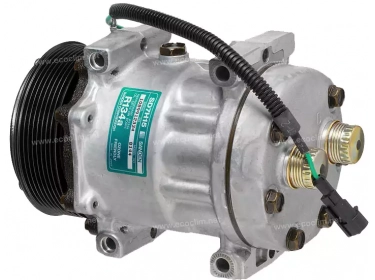 Compressor Sanden Fix R134a SD7H15 TYPE : SD7H15 R134a | 113345 - 4700391621 - 4894306 - 504185596 - 714/40477 - 71440477 - 8500795 - 8500795R | 20-08144 - 40405099 - 68145 - 8090N - 8090NE - 8090NF - 8144 - 8144E - 8144F - 8278 - 8278E - 8278F - C8807333A - CP248 - S8090N - S8144 - S8278 - U8090N - U8144 - U8278