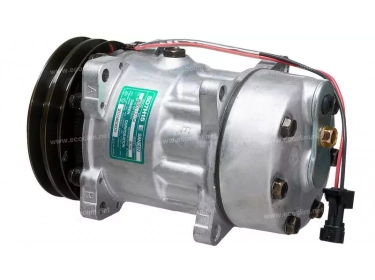 Compresseur Sanden Fixe R134a SD7H15 TYPE : SD7H15 | 5001845318 - 5010240457 - 5010483009 | 7970 - 7970E - 7970F - 8095 - 8095E - 8095F - C8807430A - S7970 - S8095 - U7970 - U8095