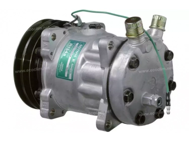Compresseur Sanden Fixe R134a SD7H15 TYPE : SD7H15 | 033120 - 078112 - 110073145 - 15272892 - 4130-99-287-1844 - 4130992871844 - 4812157765 - 508417 - 8150135 - 992871844  | 1012-52012 - 20-08017 - 40405075 - 509-4347 - 7808 - 7808E - 7808F - 7824 - 7824E - 7824F - 7866 - 7866E - 7866F - 8061 - 8061E - 8061F - 8126 - 8126E - 8126F - 8239 - 8239E - 8239F - S7808 - S7824 - S7866 - S8061 - S8126 - S8239 - U7808 - U7824 - U7866 - U8061 - U8126 - U8239
