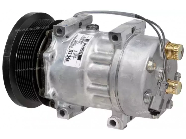 Compresseur Sanden Fixe R134a SD7H15 TYPE : SD7H15 | 07963460 - 178-9570 - 1780782 - 1789570 - 295-3367 - 583-5541 - 5835541 - 796.346.0 - 7963460 | 1012-53012 - 1201509 - 12015090 - 12015091 - 12015092 - 12015093 - 12015094 - 12015095 - 12015096 - 12015097 - 12015098 - 12015099 - 20-04813 - 32758G - 40405236 - 4498 - 4498E - 4498F - 4806 - 4806E - 4806F - 4813N - 4813NE - 4813NF - 509-643 - 7264 - 7264E - 7264F - 920.20255 - CP078 - S4498 - S4806 - S4813N - S7264 - U4498 - U4806 - U4813N - U7264