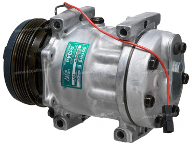 Compresseur Sanden Fixe R134a SD7H15 TYPE : SD7H15 | 3789035M1 - 4789035M1 | 1201987 - 20-08147 - 40405344 - 78607 - 8147 - 8147E - 8147F - 920.20258 - C8807625A - CP153 / CP074 - CP50102 - S8147 - U8147