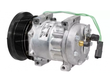 Compresseur Sanden Fixe R134a SD7H15 TYPE : SD7H15 | 163-0872 - 1630872 - 2374857 - 2777245 - 394-9671 - 3949671 - 464-9988 - 4649988 - 57783599 | 1012-53010 - 101ZCP7003.O - 20-04301 - 40405147 - 4131 - 4131E - 4131F - 4301 - 4301E - 4301F - 4355 - 4355E - 4355F - 4769 - 4769E - 4769F - 509-649 - 920.20215 - CP234 - CP50005 - S4131 - S4301 - S4355 - S4769 - U4131 - U4301 - U4355 - U4769