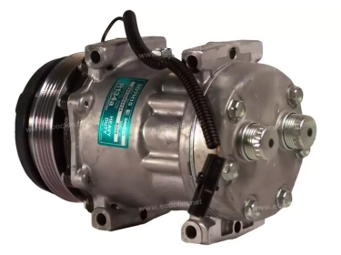Compressor Sanden Fix R134a SD7H15 TYPE : SD7H15 | 709375A1 | 1012-14716 - 101ZMC7001.O - 1201485 - 12014850 - 12014851 - 12014852 - 12014853 - 12014854 - 12014855 - 12014856 - 12014857 - 12014858 - 12014859 - 40405315 - 509-6394 - 51-8200 - 8200 - 8200E - 8200F - CP226 - CP55407 - S8200 - U8200