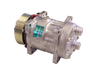 Compresseur Sanden Fixe R134a SD7H15 TYPE : SD7H15 | SB.049S | 7830 - 7830E - 7830F - S7830 - U7830
