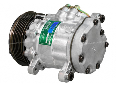 Compresseur Sanden Fixe R134a SD7B10 TYPE : SD7B10 |  | 1201582 - 1201582/DCP99918 - 20-10061 - 40405081 - 7176 - 7176E - 7176F - 920.10051 - CP00503 - S7176 - U7176