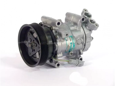 Compresseur Sanden Variable SD6V12 TYPE : SD6V12 | 8200357173 - 8200578856 - 8200756601 - 8200819568 | 1446 - 1446E - 1446F - 1904 - 1904E - 1904F - S1446 - S1904 - U1446 - U1904