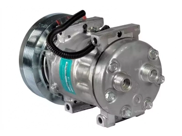 Compresseur Sanden Fixe R134a SD7H15 TYPE : SD7H15 | 0005640560 - 05640561 - 317008A2 - 317008A3 - 47809628 - 48058423 - 504078610 - 5640560 - 5801558535 - 84279787 - 86992688 - 86993463 - 87775469 | 1012-14713 - 1201993 - 12019930 - 12019931 - 12019932 - 12019933 - 12019934 - 12019935 - 12019936 - 12019937 - 12019938 - 12019939 - 20-04768 - 32877 - 40405316 - 4499 - 4499E - 4499F - 4768 - 4768E - 4768F - 509-603 - 88.07.0477.a - 920.20192 - CP151 - CP50427 - S4499 - S4768 - U4499 - U4768
