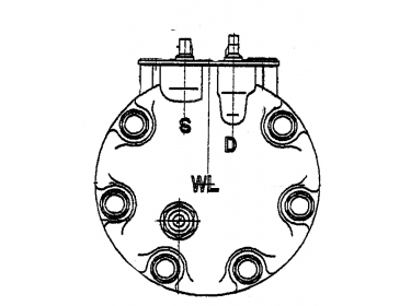 Compresseur Sanden Fixe R134a SD7H13 TYPE : SD7H13 | 189-2746 - 1892746 - 314005731 - 423-S62-4330 - 423S624330 - 72206499 - LC91V00001F1 - LC91V00002F2 - LC91V00002F3 - TDKR151310S - TDKR151350S - YN20M00107F2 - YT20M00022F4 - YX91V00001F2 | 1012-41412 - 1201289 - 20-07360 - 32797G - 40405290 - 509-3991 - 7360N - 7360NE - 7360NF - 8807661 - 8948 - 8948E - 8948F - 920.20213 - CP143 - S7360N - S8948 - U7360N - U8948
