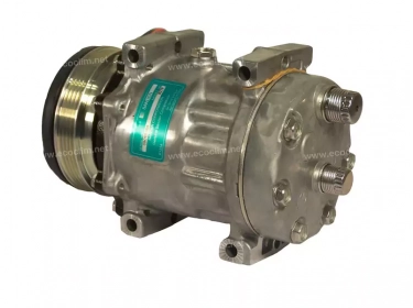 Compresseur Sanden Fixe R134a SD7H15 TYPE : SD7H15 | 87519620 | 1012-14719 - 101ZNH7008.O - 1201398 - 12013980 - 12013981 - 12013982 - 12013983 - 12013984 - 12013985 - 12013986 - 12013987 - 12013988 - 12013989 - 20-08279 - 40405288 - 509-6392 - 51-8279 - 8279 - 8279E - 8279F - CP55410 - S8279 - U8279