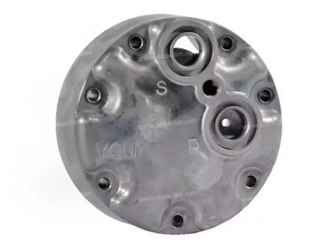 Compressor Compressor spare parts Cylinder head SANDEN (VQUR) |  |
