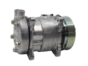 Compressor Sanden Fix R134a SD5H11 TYPE : SD5H11 | 6698590 - 7023580 - 7279628 | 10-1026QP - 1201528 - 12015280 - 12015281 - 12015282 - 12015283 - 12015284 - 12015285 - 12015286 - 12015287 - 12015288 - 12015289 - 6362VT - 6362VTE - 6362VTF - S6362VT - U6362VT