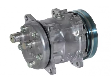 Compresseur Sanden Fixe R134a SD5H09 TYPE : SD5H09 | 6932227 | 101AA15020.O - 40405309 - 50-5077 - 5077 - 5077E - 5077F - S5077 - U5077