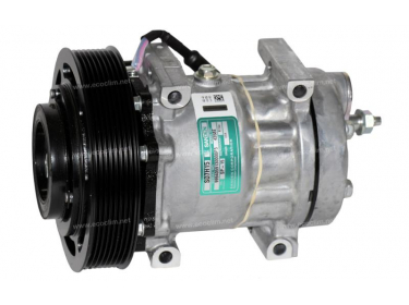 Compressor Sanden Fix R134a SD7H15 TYPE : SD7H15 | 2046604 | 40405454 - 4358 - 4358E - 4358EE - 4358EF - 4358F - 4358N - 4358NE - 4358NF - S4358 - S4358E - S4358N - U4358 - U4358E - U4358N