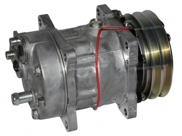 Compressor Sanden Fix R134a SD7H15 Type : SD7H13 R13a | 11412633 - VOE11412633 | 8951 - 8951E - 8951F - S8951 - U8951