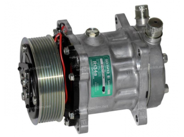 Compressor Sanden Fix R134a SD7H13 Type : SD7H13 |  | 7306 - 7306E - 7306F - S7306 - U7306