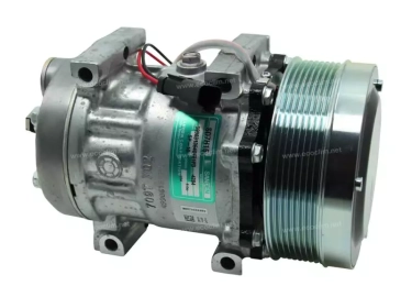 Compresseur Sanden Fixe R134a SD7H15 Type : SD7H15 R134a | 338-9098 - 3389098 - 424-0678 - 4240678 - 574635D1 | 4284 - 4284E - 4284F - 509-5812 - S4284 - U4284