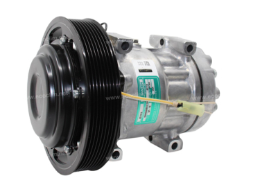 Compresseur Sanden Fixe R134a SD7H15 Type : SD7H15 | 6273 - 7478522418 - 7485030519 - 84472607 - 84591036 | 10-1305 - 40405292.1 - 6271 - 6271E - 6271F - S6271 - T651-10002 - U6271