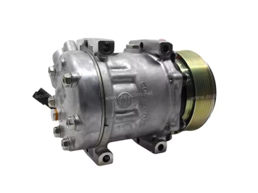 Compresseur Sanden Fixe R134a SD7H13 Type : SD7H13 R134a | 320/A8521 - 320A8521 | 1012-79103 - 509-39996 - 51-8928 - 8928 - 8928E - 8928F - S8928 - U8928