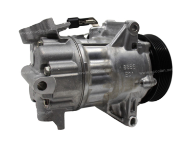 Compressor Sanden Variável SNE12 / SNC12 Type : SNC12 R1234yf | 926003514R - 926004536R - 926009126R | 101RE08435.O - 51-8866 - 8855 - 8855E - 8855F - 8861 - 8861E - 8861F - 8866 - 8866E - 8866F - S8855 - S8861 - S8866 - U8855 - U8861 - U8866