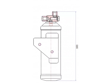 Filtre déshydrateur Déshydrateur OEM  PRISE DE PRESSION : MALE | AWR1374 | 1211042 - 12110420 - 12110421 - 12110422 - 12110423 - 12110424 - 12110425 - 12110426 - 12110427 - 12110428 - 12110429 - 33960 - 509690 - AUD144 - DE19001