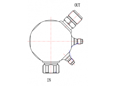 Filtre déshydrateur Déshydrateur OEM  SANS PRISE DE PRESSION | 4A0820193C | 1211451