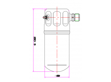 Receiver-dryer filter OEM receiver-dryer filter   | 6847510 | 137.40143 - 33827 - 37-23419 - 7006311 - VOD105