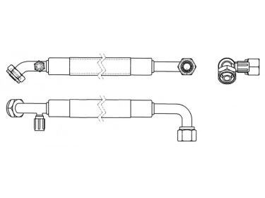 Schlauche und Dichtung OEM-Schlauchleitung OEM MODULE 10 | 944030764 |