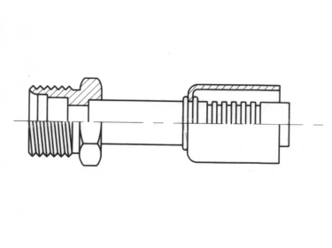 Fitting Steel reduced diameter fittings Straight MALE ORING INSERT FEMELLE |  | 1222956R - 1222956R0 - 1222956R1 - 1222956R2 - 1222956R3 - 1222956R4 - 1222956R5 - 1222956R6 - 1222956R7 - 1222956R8 - 1222956R9