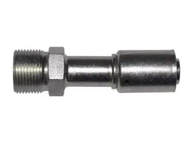 Raccord A sertir acier diamètre réduit Droit MALE ORING INSERT FEMELLE |  |