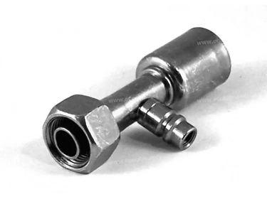 Fitting Aluminium standard fitting Straight FEMELLE ORING PP R134a |  |