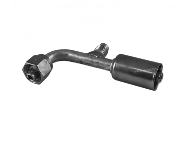 Raccord A sertir acier flexible standard 90° FEMELLE ORING PP R12 |  |
